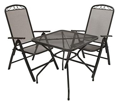 Bistroset inklapbaar 70 x 70 cm en metalen frame Bistroset inklapbaar 70 x 70 cm en metalen frame