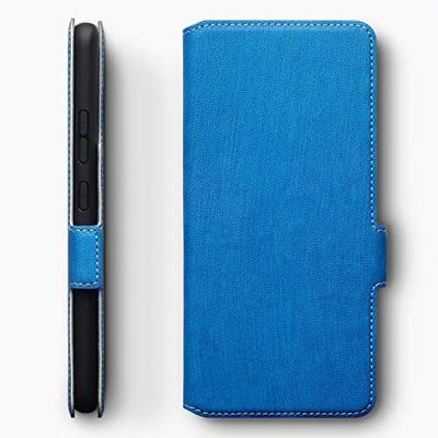 Qubits - slim wallet hoes - Samsung Galaxy A90 - Lichtblauw