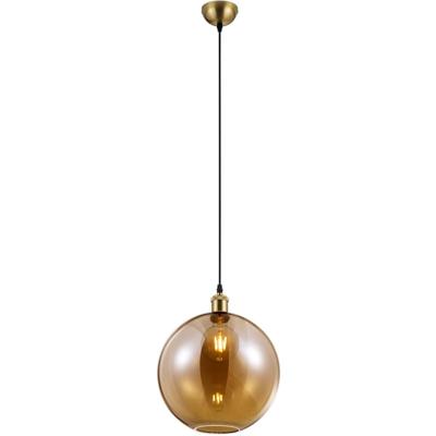 LED Hanglamp Mat Goud - E27 Fitting - Aluminium Design