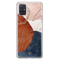 Samsung Galaxy A51 siliconen hoesje - Abstract terracotta - thumbnail