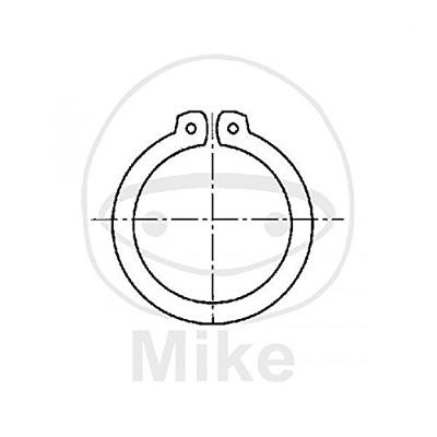 Dresselhaus borgring circlips a 34 x 1,5