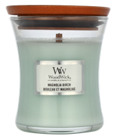 Woodwick Magnolia Birch Mini Hourglass Candle 0 - thumbnail