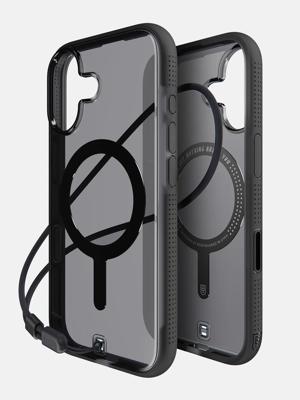 BodyGuardz Ace Pro hoesje iPhone 17 - Smoke Black