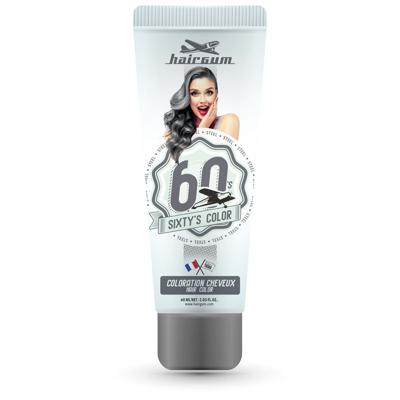 Hairgum Semi Permanent Color Sixty's Color Steel 60ml Hairgum Semi Permanent Color Sixty's Color Steel 60ml