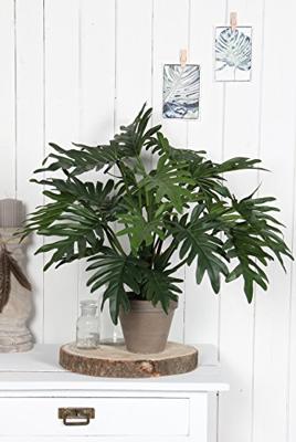Kunstplant mica philodendron selloum groen in pot Kunstplant mica philodendron selloum groen in pot