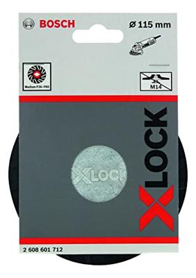 Bosch Accessoires X-LOCK Steunschijf voor fiberschijven 115 mm medium - 1 stuk(s) - 2608601712 Bosch Accessoires X-LOCK Steunschijf voor fiberschijven 115 mm medium - 1 stuk(s) - 2608601712