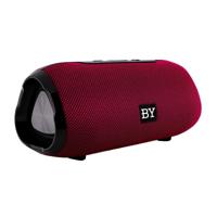 DOOR draagbare Bluetooth Speaker waterdichte draadloze luidspreker 3D stereo muziek surround sound systeem outdoor speakers ondersteuning TF AUX (rood - thumbnail