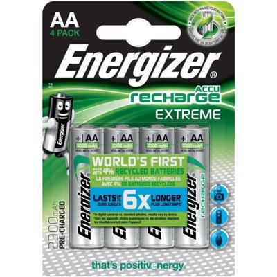Batterij oplaadbaar energizer 4x aa