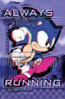 Poster Sonic - Always Running 61x91,5cm - thumbnail