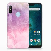 Hoesje maken Xiaomi Mi A2 Lite Pink Purple Paint - thumbnail