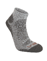 Bridgedale Bamboo Lo Heren Wandelsok Natural/ Grey XL - thumbnail