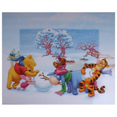 Disney Poster Winnie Sneeuwpop Junior 50x40 Cm Papier