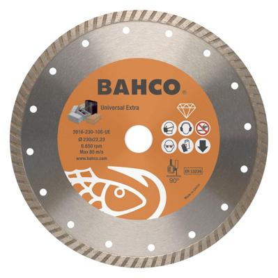 Bahco Slijpschijf | diamant | voor betontegels en bouwmaterialen | 180 x 3 x 22.23 mm - 3916-180-10S-UE
