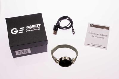 Garett Electronics Staal vrouwen Lisa Smartwatch, zilver, 5903246282825