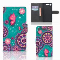 Sony Xperia XZ1 Hoesje Cirkels en Vlinders - thumbnail