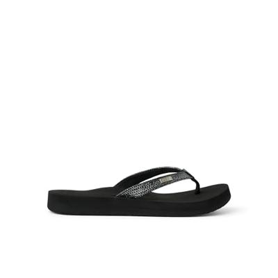 REEF Star Cushion Sassy Slipper Dames Black/Silver 8/38,5 - thumbnail