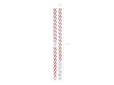 Kadopapier Candy Rood/Wit 70x200 cm