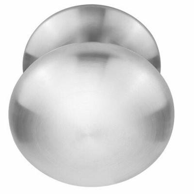 Formani Basics LB65V voordeurknop vast op rozet - mat RVS