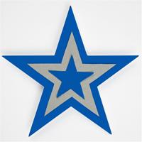 Creativ Company Ponsen set, ster, afm 25+49+75 mm, 3 stuk/ 1 doos - thumbnail