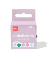 HEMA Sluitstickers monsters - 100 stuks - thumbnail