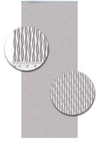 Vliegengordijn Kunststof Monza Zwart-Zilver - 100cm x 240cm - thumbnail
