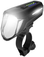 FISCHER FAHRRAD Frontlicht 100 Lux Koplamp LED werkt op een accu Zwart - thumbnail