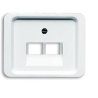 Busch-Jaeger 2CKA001710A2033 UAE-, IAE-, ISDN-contactdoos Afdekking Verkeerswit, Wit 1 stuk(s) - thumbnail