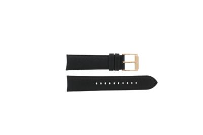 Horlogeband Michael Kors MK8516 Leder Zwart 22mm