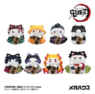 Demon Slayer: Kimetsu no Yaiba Mega Cat Project Trading Figure Fortune Cats Ver. 01 7 cm Blind Box Assortment (8) Demon Slayer: Kimetsu no Yaiba Mega Cat Project Trading Figure Fortune Cats Ver. 01 7 cm Blind Box Assortment (8)