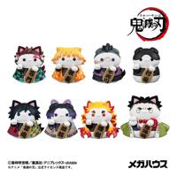 Demon Slayer: Kimetsu no Yaiba Mega Cat Project Trading Figure Fortune Cats Ver. 01 7 cm Blind Box Assortment (8) - thumbnail