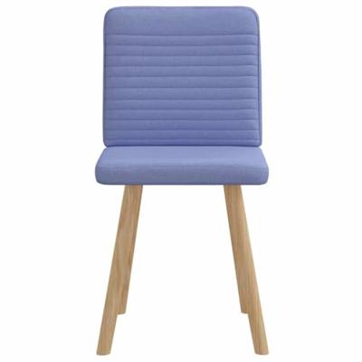 Eetkamerstoelen 2 st stof jeansblauw Eetkamerstoelen 2 st stof jeansblauw