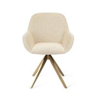 Jesper Home Kushi eetkamerstoel Trouty Tinge turn gold - thumbnail