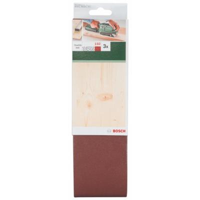 Bosch Accessoires Schuurband 75X533mm | G150 | Rw | Ongeperf | Span | 3-delig - 2609256220