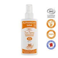 Alphanova Sun Sun bio baby sunscreen milk SPF50+ 125 Gram - thumbnail