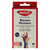 HeltiQ Detecteerbare Pleisters Blauw - thumbnail