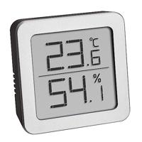 TFA Dostmann 95.2019.54 Thermo- en hygrometer Zilver, Zwart - thumbnail