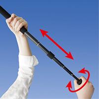 Velbon P-MAX aluminium driepootstatief incl. PH-337Q kop (hoogte 131 cm, belastbaarheid 1,5 kg), zwart - thumbnail