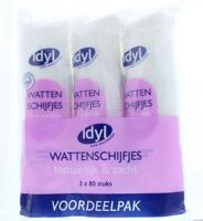 Idyl Wattenschijfjes voordeelpak 80 stuks 3 Stuks - thumbnail