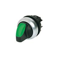 Eaton 216847 M22-WRLK3-G Keuzetoets Kunststof frontring Knevel Zwart 1 stuk(s) - thumbnail