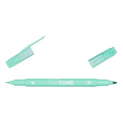 Tombow • twintone dual-tip brushpen mint green