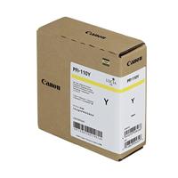 Canon PFI-110Y 160ml Geel inktcartridge - thumbnail