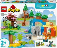 LEGO duplo town 10446 3-in-1 families van wilde dieren - thumbnail