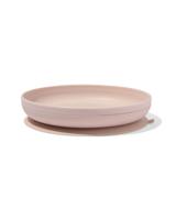 HEMA Bord met afneembare zuignap 19cm beige - thumbnail