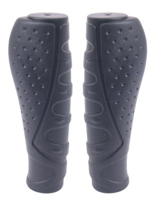 M-Wave Handvatset ergo zwart 2*130mm