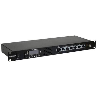 Omnitronic EPA-100BT rackmixer/versterker met audio speler Omnitronic EPA-100BT rackmixer/versterker met audio speler