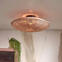 GOOD&MOJO Plafondlamp 'Tanami' Rotan, 55cm, kleur Naturel - thumbnail