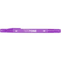 Tombow • twintone dual-tip brushpen raspberry - thumbnail