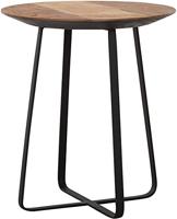 DTP Home Bijzettafel 'Neptunes' Teakhout, 40cm, kleur Naturel - thumbnail