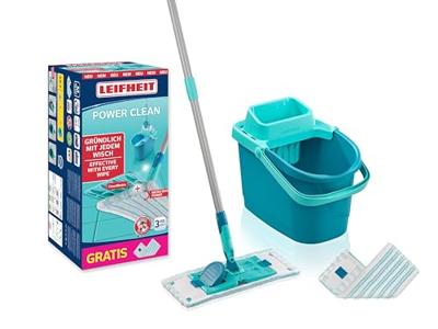 Leifheit 55515 Powerclean Vloerwisser M 33 cm Compleet Systeem met Steel 140 cm Micro Duo met Gratis Extra Micro Duo Doek Leifheit 55515 Powerclean Vloerwisser M 33 cm Compleet Systeem met Steel 140 cm Micro Duo met Gratis Extra Micro Duo Doek