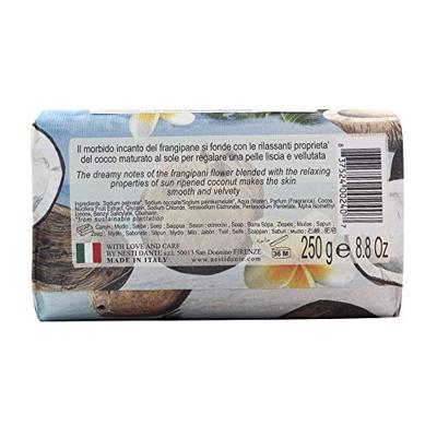 Nesti Dante paradiso tropicale coconut & frangipani zeep 250gr.